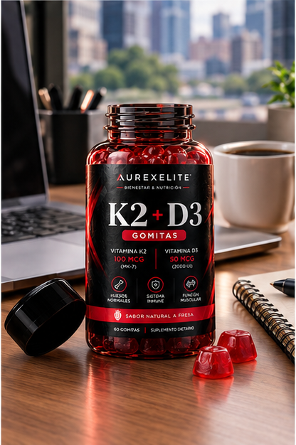 🍓 GOMIREX VITAMINA K2 + D3 GOMITA