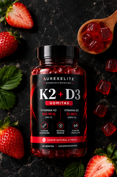 🍓 GOMIREX VITAMINA K2 + D3 GOMITA